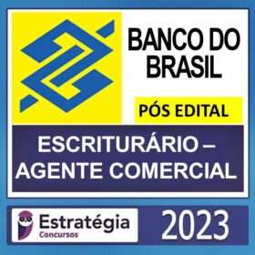 Banco do Brasil (Escriturário - Agente Comercial) Pacote Completo - 2023 (Pós-Edital)