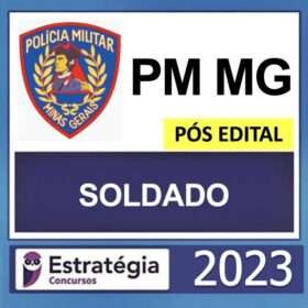 RATEIO PM MG SOLDADO PÓS EDITAL ESTRATÉGIA 2023