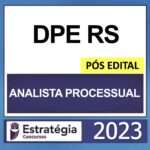 DPE RS – PÓS EDITAL – (TÉCNICO – ÁREA ADMINISTRATIVA) – ESTRATÉGIA 2023