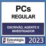 PCs - Curso Regular (Escrivão-Agente-Investigador) Pacote - 2023