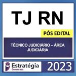 TJ RN – PÓS EDITAL (TÉCNICO JUDICIÁRIO – ÁREA JUDICIÁRIA) – ESTRATÉGIA 2023