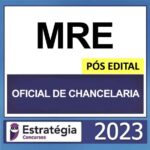 RATEIO MRE OFICIAL DE CHANCELARIA PÓS EDITAL ESTRATEGIA 2023