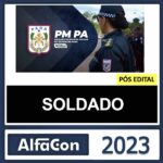 Rateio PM PA Soldado Pós Edital Alfacon 2023