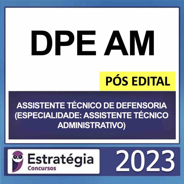 rateio-dpe-am-assistente-tecnico-de-defensoria-pos-edital-estrategia-600x600