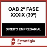 Rateio OAB 2 Fase 39 Direito Empresarial Estratégia 2023