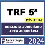 ANALISTA JUDICIÁRIO – AREA JUDICIÁRIA