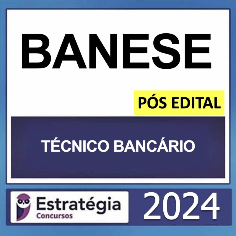 rateio banese tecnico bancario 2024 pos edital capa