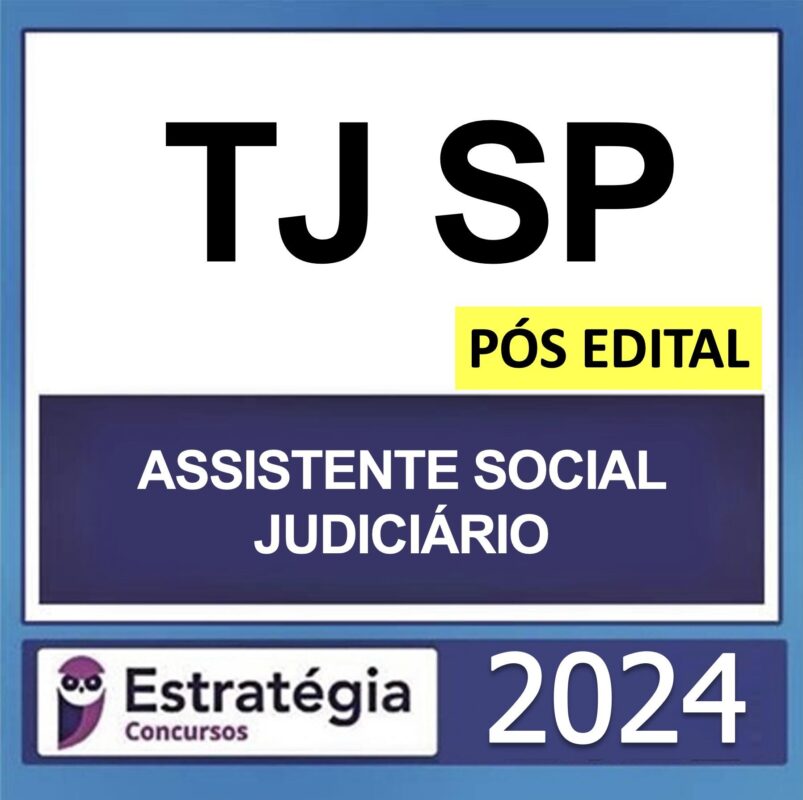 rateio tj sp assistente social judiciario pos edital 1