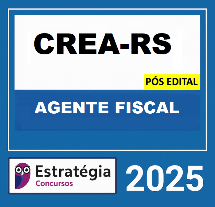 RATEIO-CREA-RS-AGENTE-FISCAL-PACOTE-POS-EDITAL-–-ESTRATEGIA-2025-