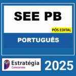RATEIO-SEE-PB-POS-EDITAL-PROFESSOR-DE-EDUCACAO-BASICA-PORTUGUES-ESTRATEGIA-2025-