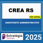 RATEIO-CREA-RS-POS-EDITAL-ASSISTENTE-ADMINISTRATIVO-ESTRATEGIA-2025-