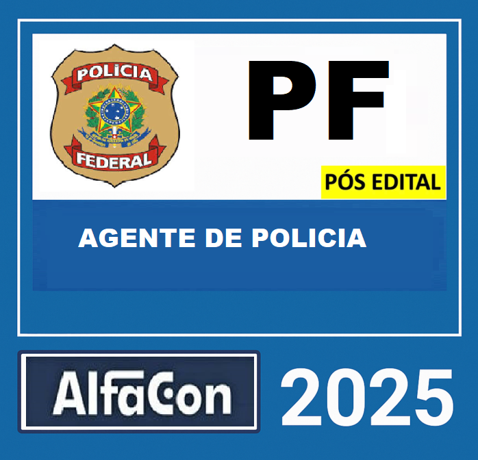 RATEIO-PF-AGENTE-POS-EDITAL-ALFACON-2025