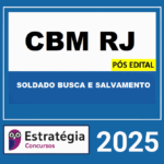 Rateio CBM RJ Soldado Busca e Salvamento Estratégia Pós Edital 2025