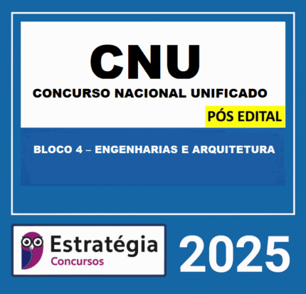 Rateio-CNU-Bloco-4-Engenharias-e-Arquitetura-Pos-Edital-Estrategia-2025