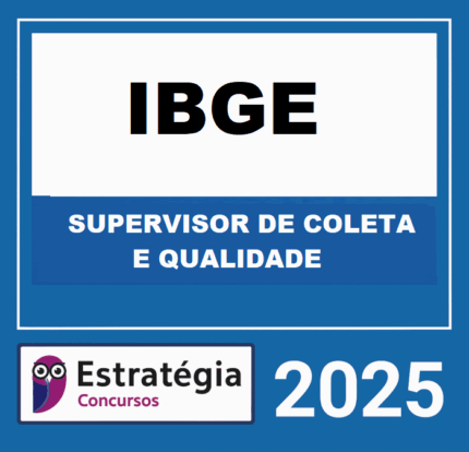RATEIO-IBGE-Supervisor-de-Coleta-e-Qualidade-–-Estrategia-2025