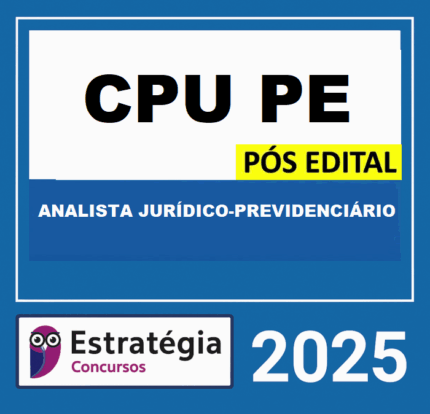RATEIO-CPU-PE-–-FUNAPE-POS-EDITAL-ANALISTA-JURIDICO-PREVIDENCIARIO-–-ESTRATEGIA-2025-1