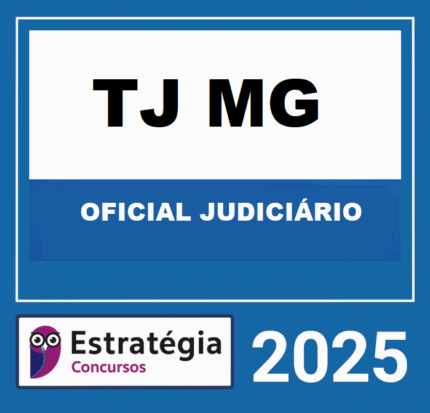 RATEIO-TJ-MG-OFICIAL-JUDICIARIO-ESTRATEGIA-2025