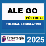 Rateio ALE GO Policial legislativo Pós Edital Estratégia 2025