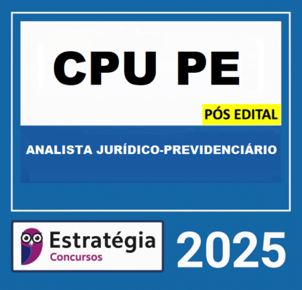 RATEIO-CPU-PE-–-FUNAPE-POS-EDITAL-ANALISTA-JURIDICO-PREVIDENCIARIO-–-ESTRATEGIA-2025