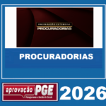 PREPARAÇÃO EXTENSIVA PROCURADORIAS – APROVAÇÃO PGE 2026