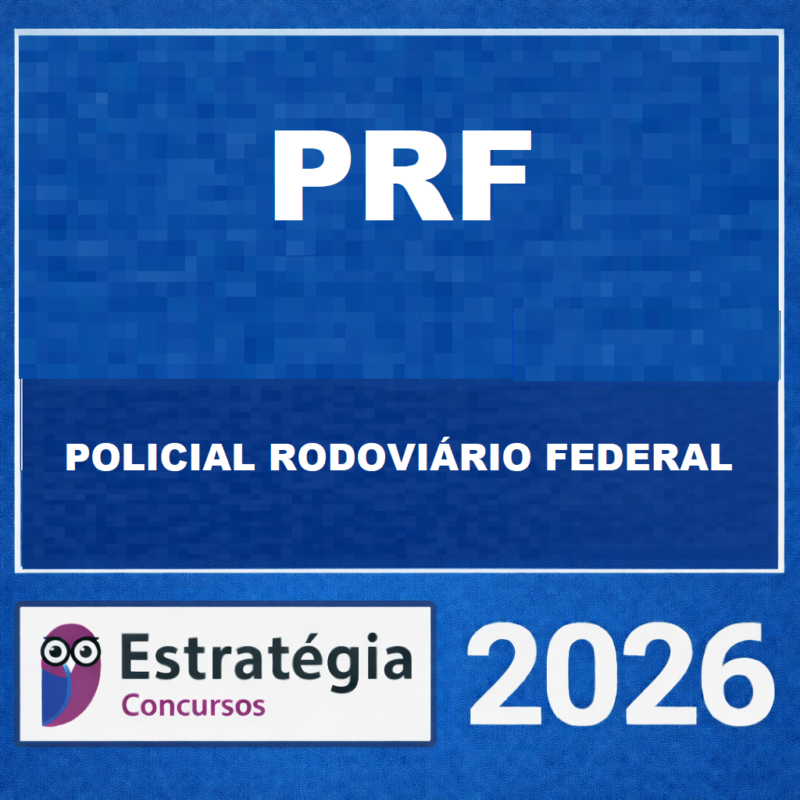 RATEIO PRF POLICIAL RODOVIARIO FEDERAL – ESTRATEGIA CONCURSOS – 2026 🚔📘
