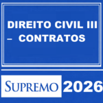 CURSO DE DIREITO CIVIL III – CONTRATOS SUPREMO TV – 2026