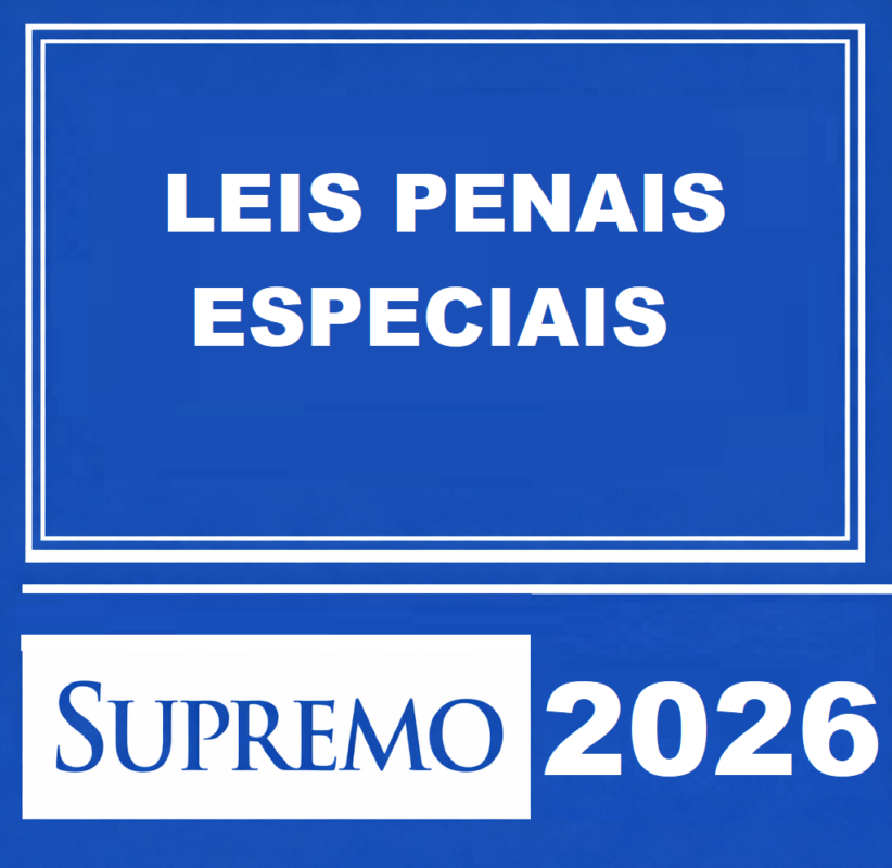 ⚖️ RATEIO CURSO DE LEIS PENAIS ESPECIAIS SUPREMO TV – 2026 🚔📘