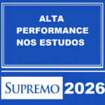 ALTA PERFORMANCE NOS ESTUDOS PARA DELEGADO SUPREMO TV – 2026