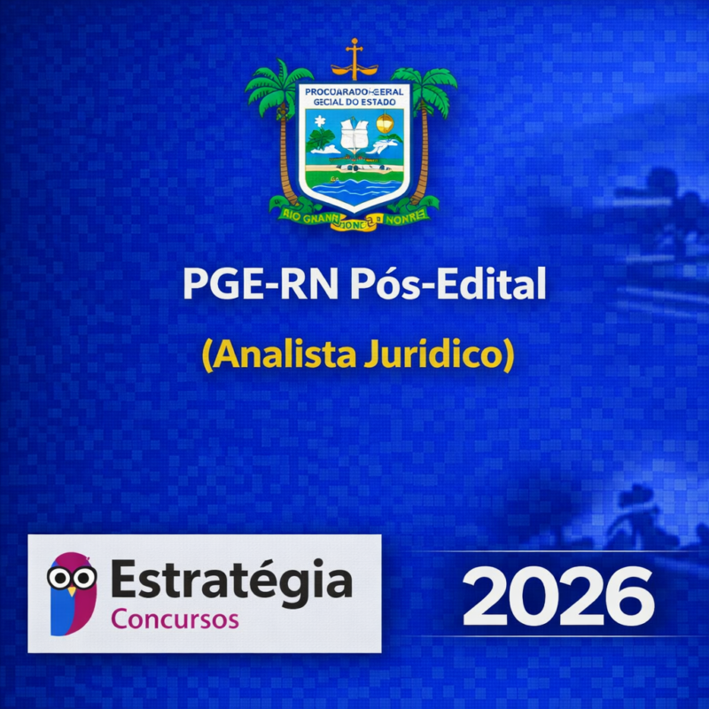 PGE RN Pos Edital Analista Juridico ESTRATEGIA 2026