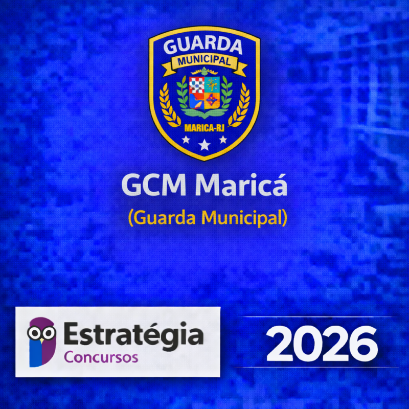 GCM Marica Guarda Municipal ESTRATEGIA 2026