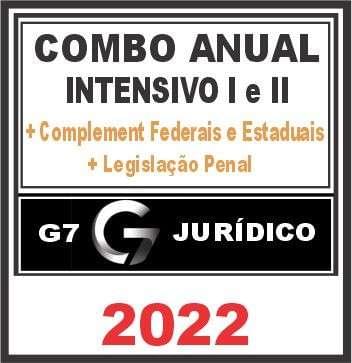 COMBO ANUAL ( CARREIRAS JURÍDICAS – INTENSIVO I E II + COMPLEMENTARES + LEP ) – G7 JURÍDICO 2022 - Imagem 1